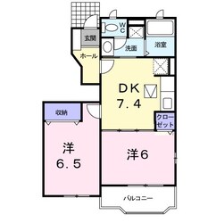 ニューウェーブ貳番館の物件間取画像